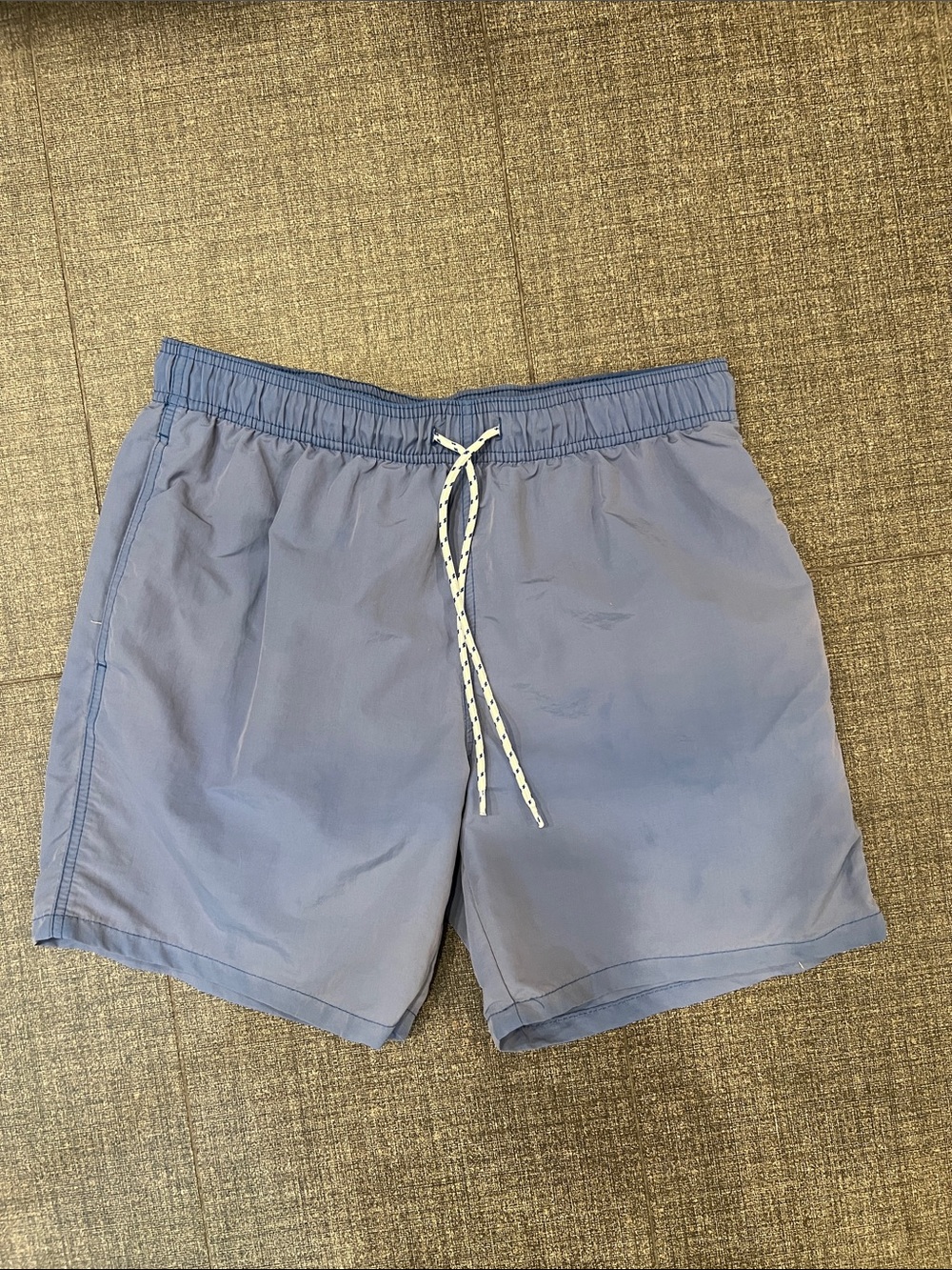 Goodfellow & Co Light Blue Swim Trunks with Contrast Drawstring size medium
